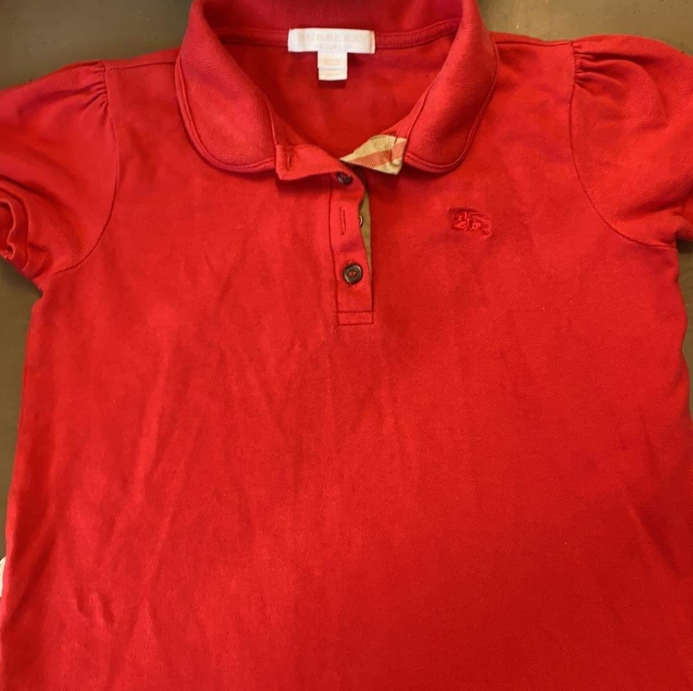 Kids burberry shirt